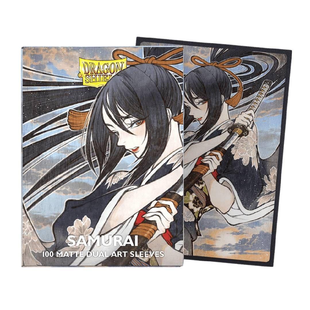 Protectores Dragon Shield: Samurai, Matte Dual Art Standard-0