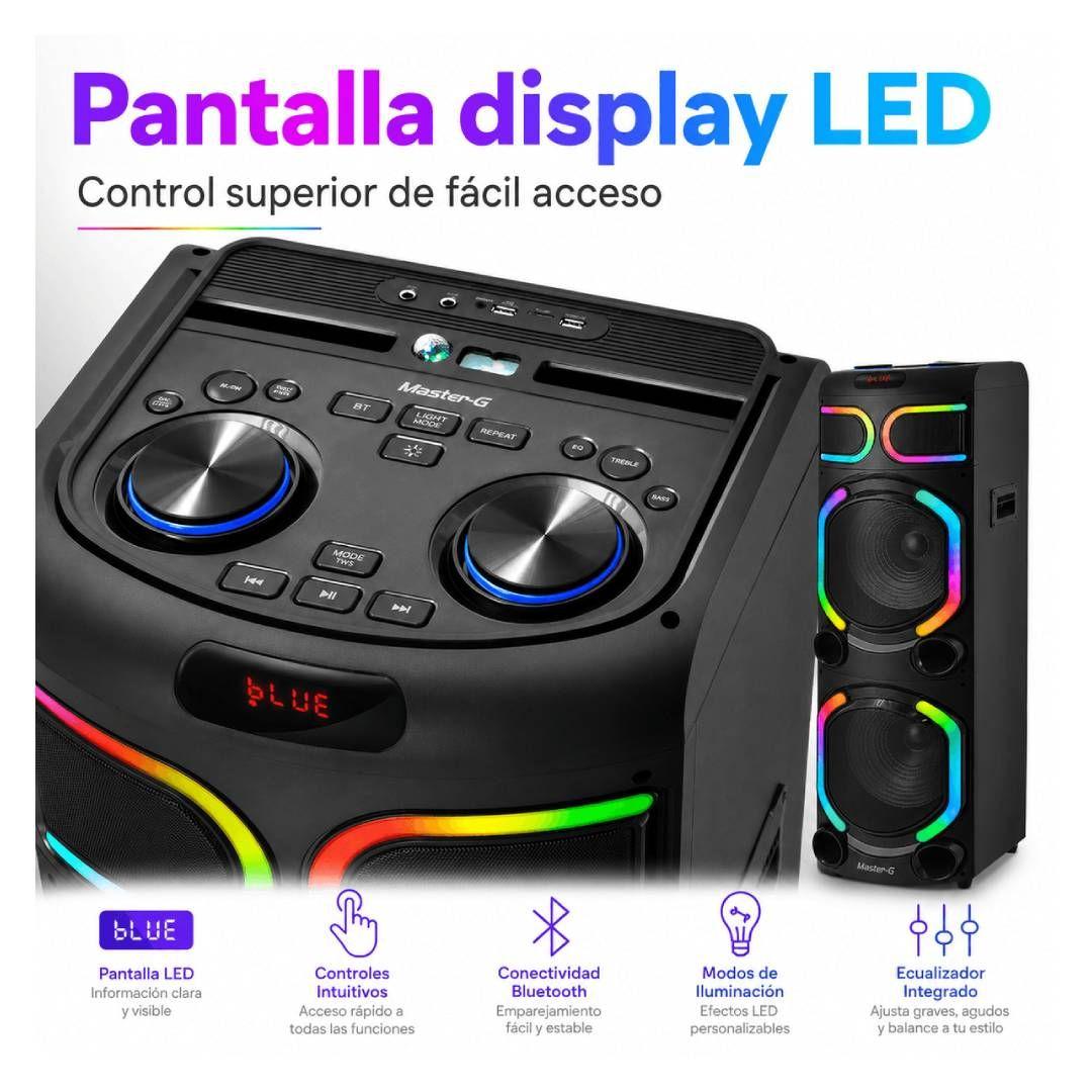 Parlante Karaoke Master G Laser MGSUPERNOVA-3