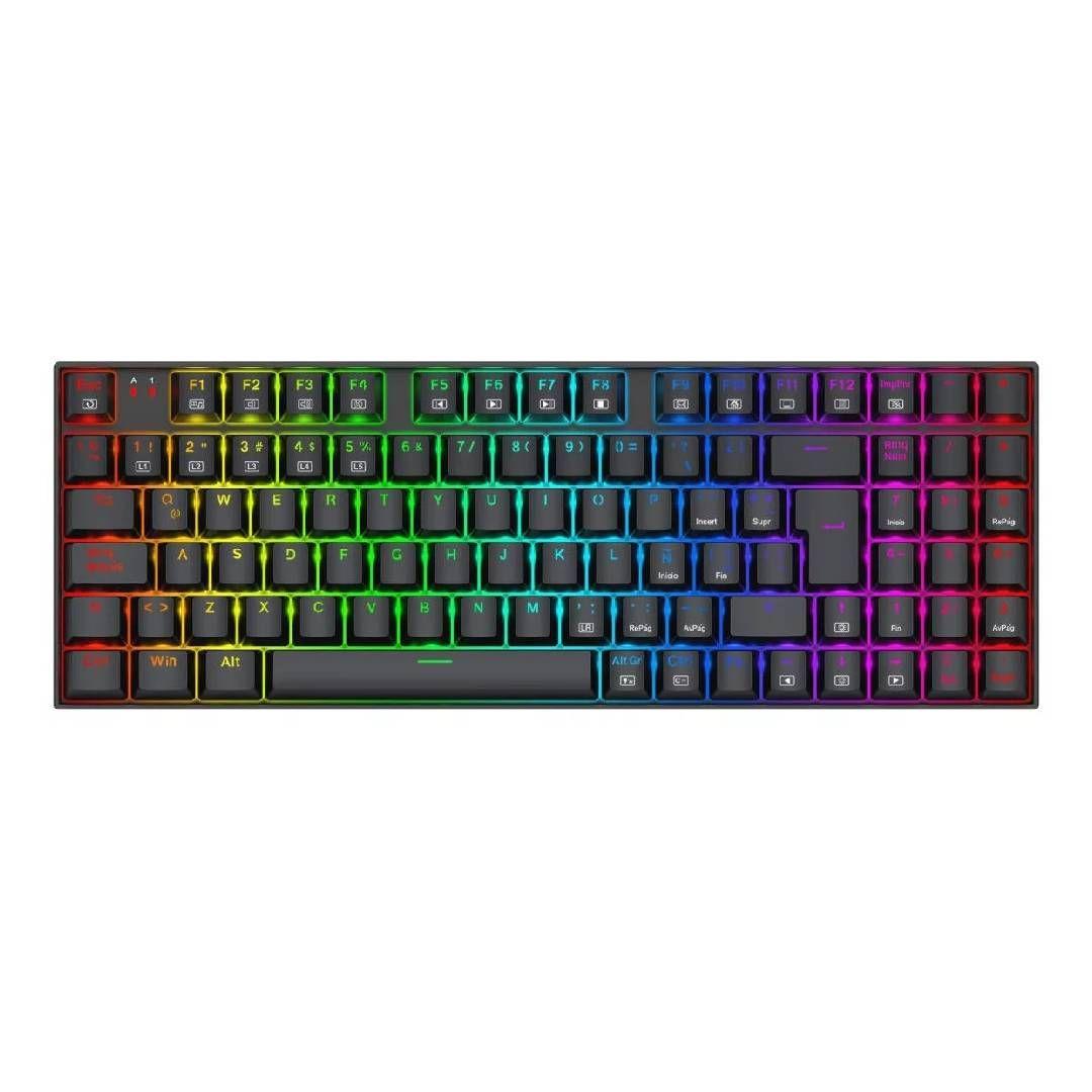 Teclado Redragon Ziggs - Red Switch Negro-0