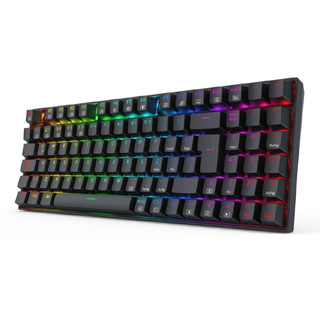Teclado Redragon Ziggs - Red Switch Negro-1