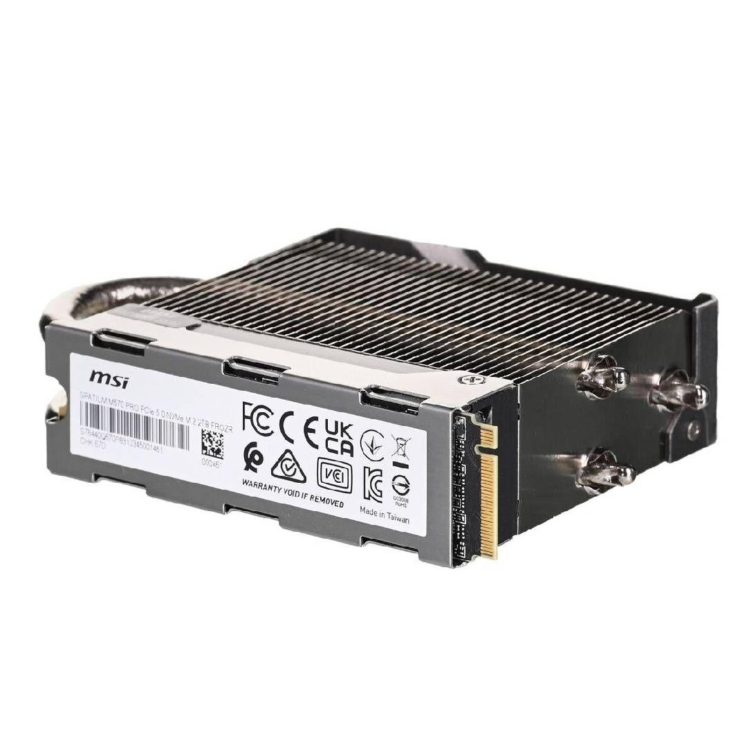 SSD M.2 MSI SPATIUM M570 PRO PCIe 5.0 NVMe FROZR 2TB-2