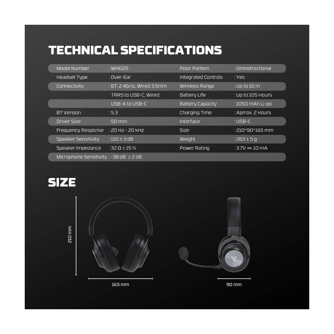 Audífonos Inalámbricos Fantech WHG05 Stellar White-6