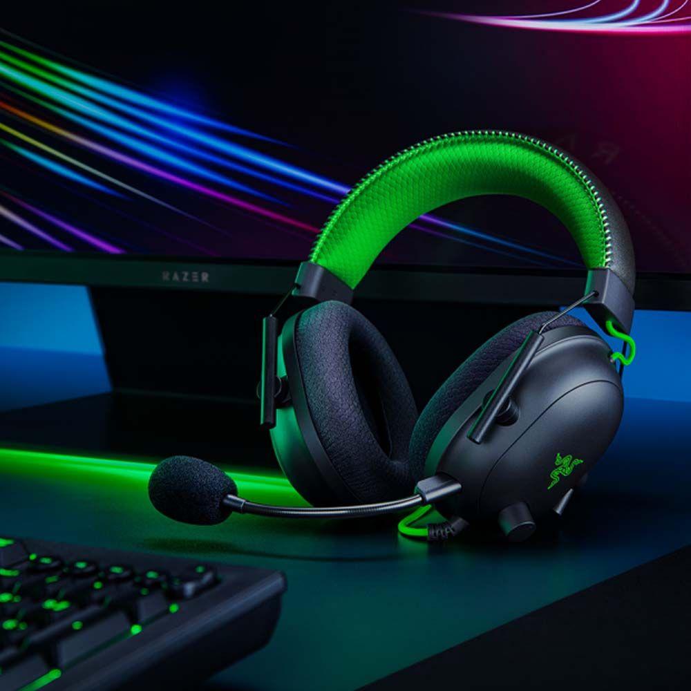 Audifono Gamer Razer Blackshark V2 + Tarjeta USB Jack 3.5mm-4