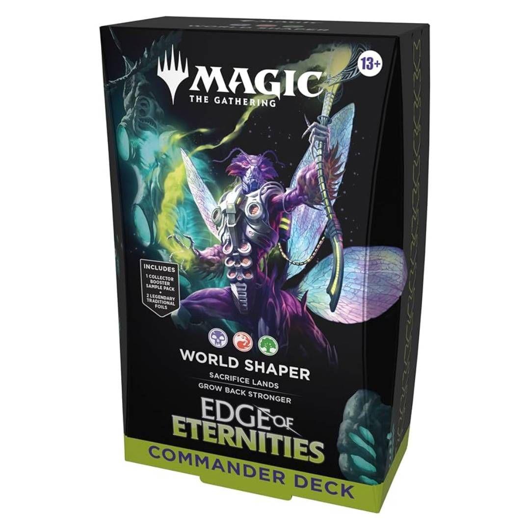 Pack X4 MTG: Edge of Eternities Commander Deck INGLES-1