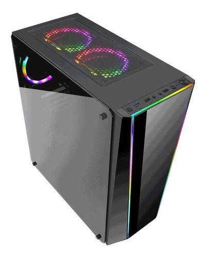 Gabinete Gamer Redragon Tailgate Gc-702 Ventiladores Rgb-1