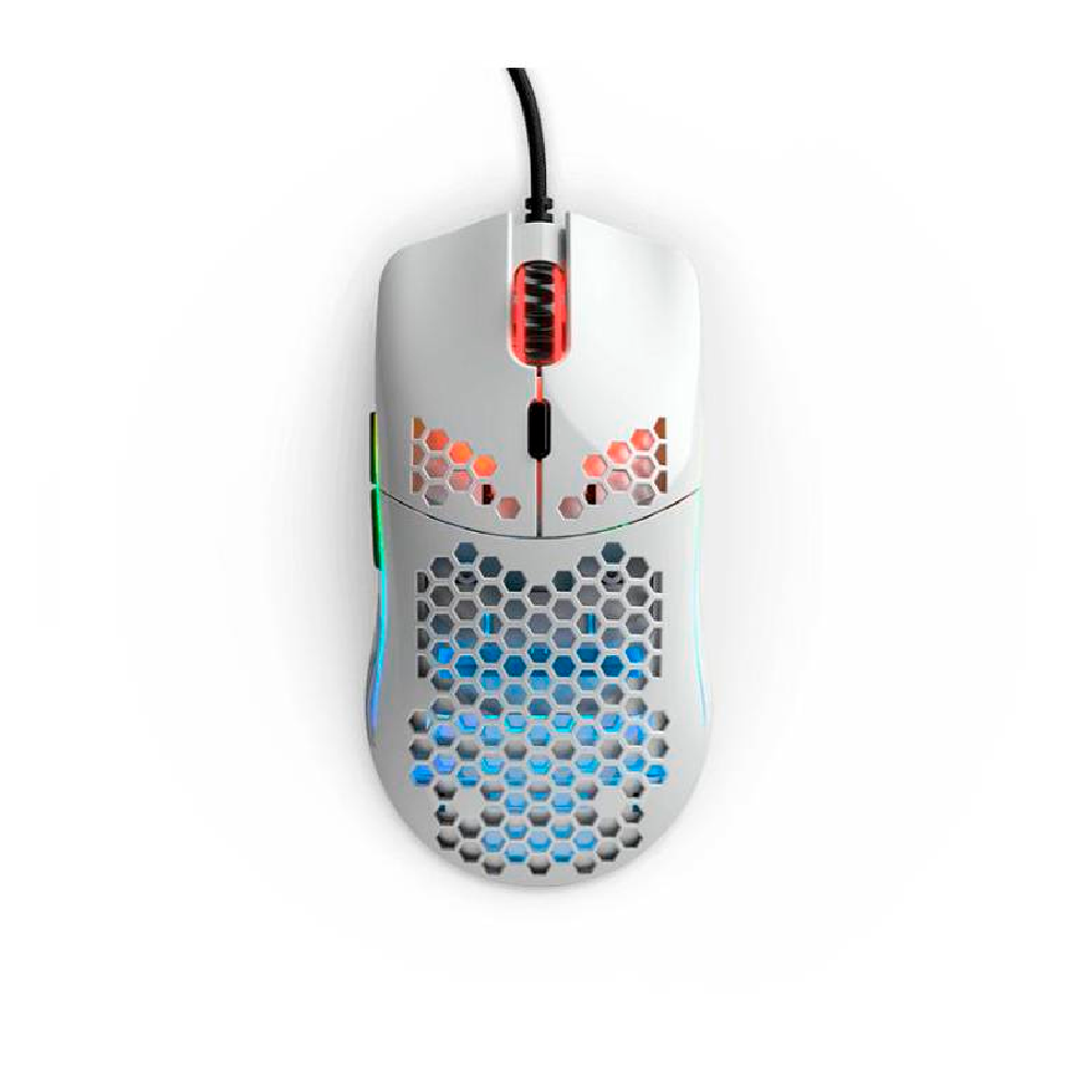 Mouse Gamer Glorious Model O- Minus Glossy White 3200dpi-0