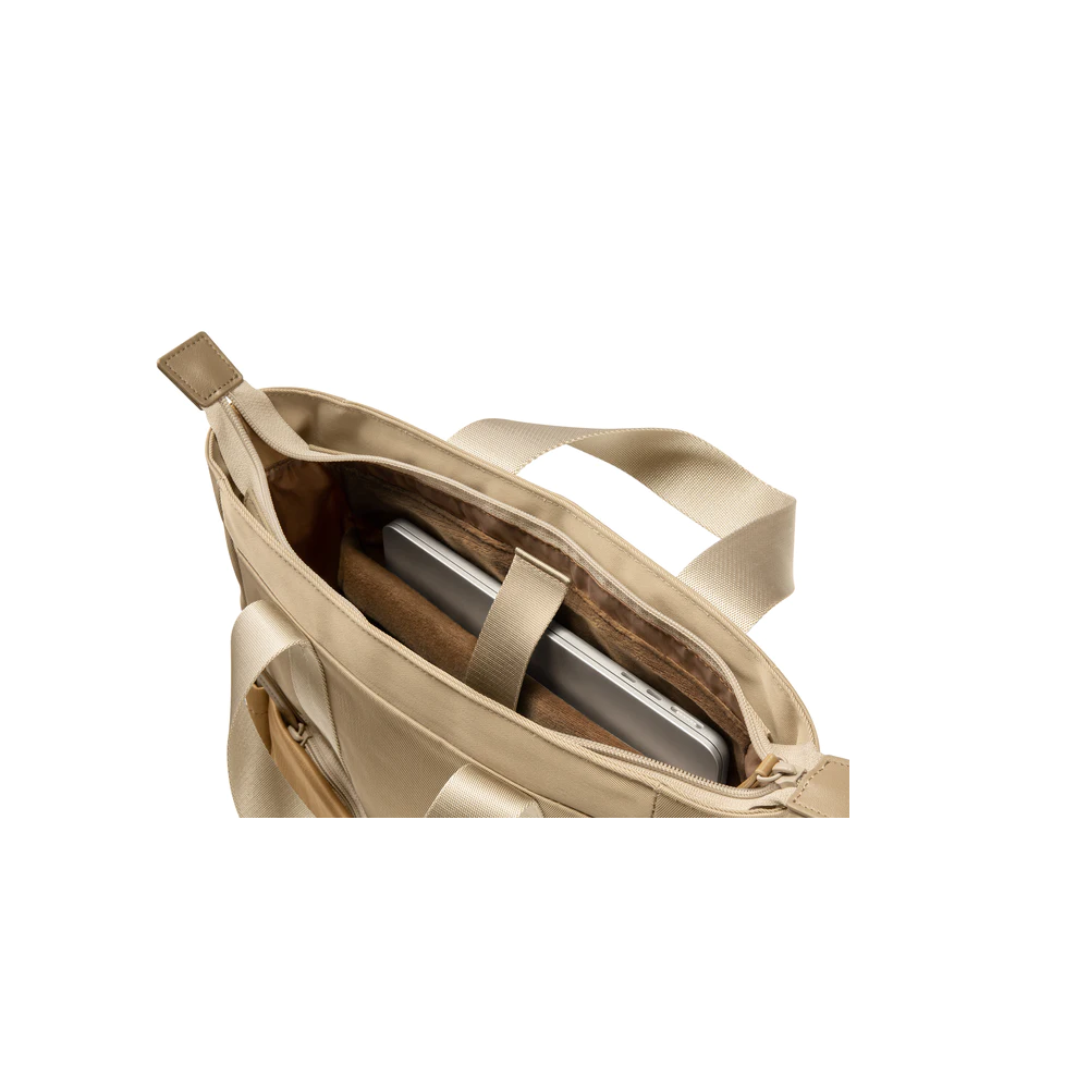 Mochila Slash Flip Khaki 12L Tomtoc de Notebook 14"-1