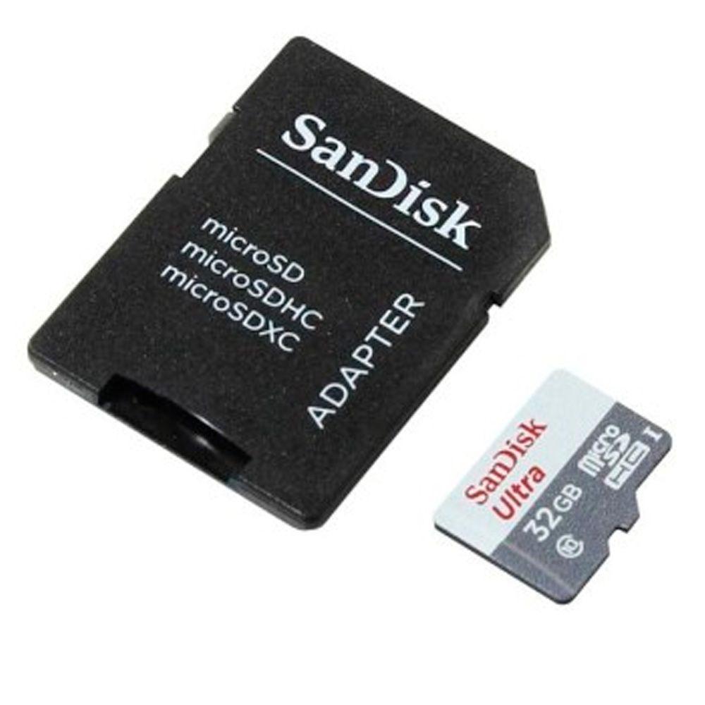 Tarjeta de Memoria Sandisk MicroSD HC Ultra 32GB Clase 10-1