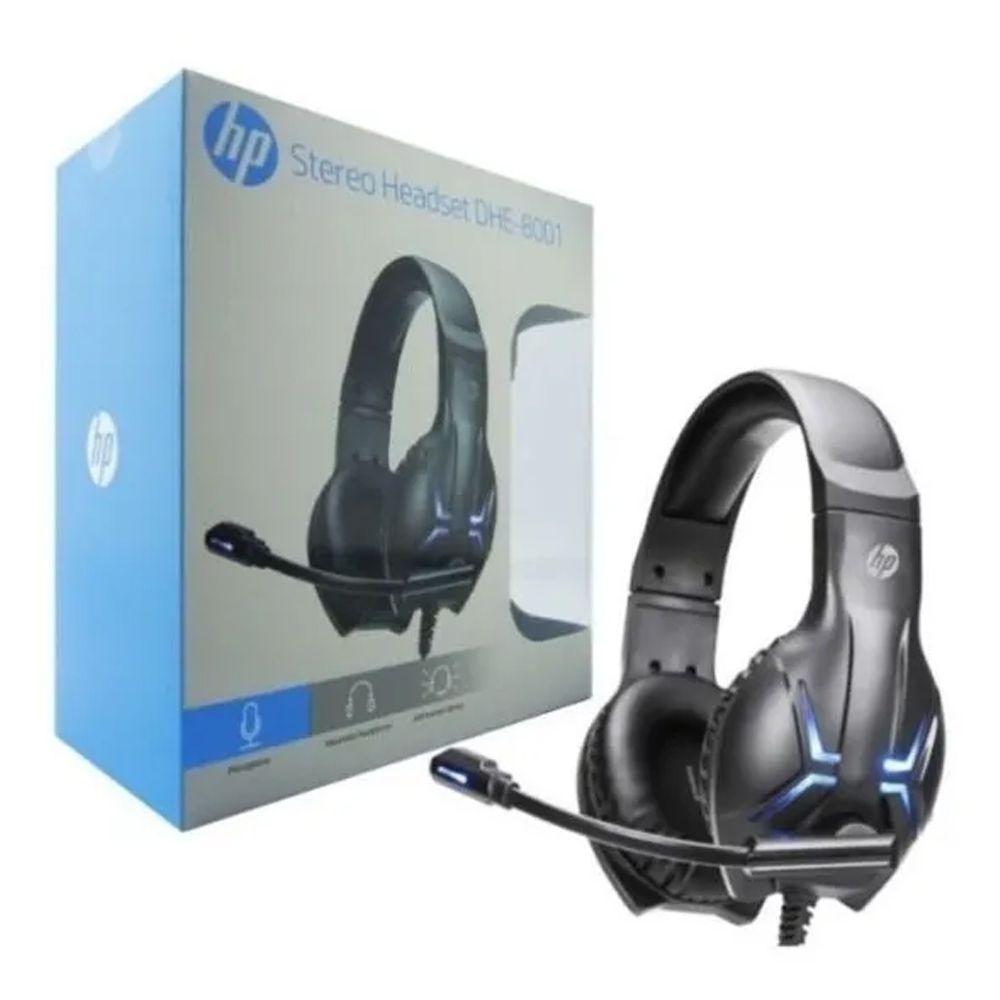 Audifono Gamer HP DHE-8001 On-Ear USB 3.5mm-1