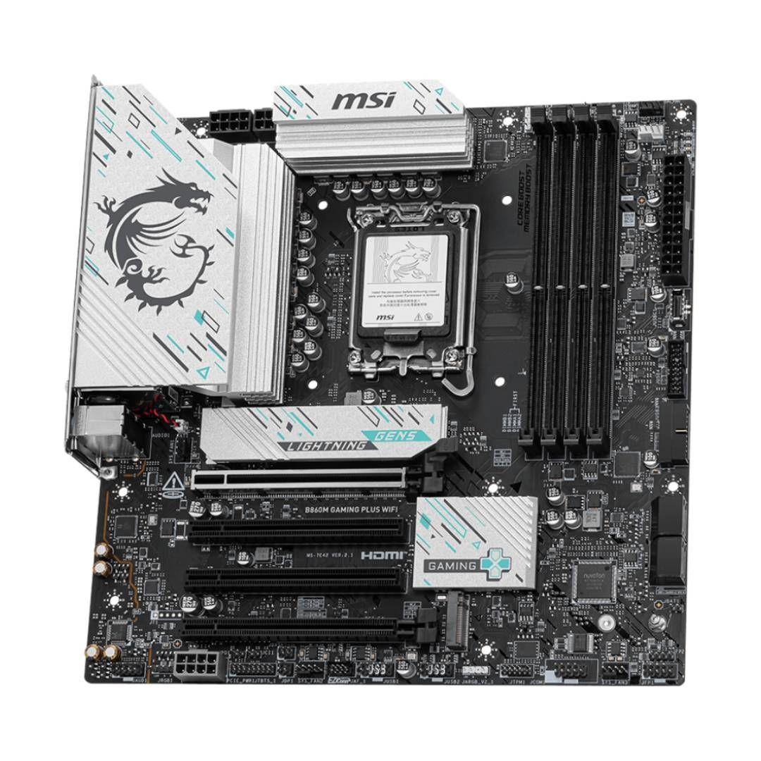 Placa Madre MSI B860M GAMING PLUS WIFI, LGA1851, mATX-2