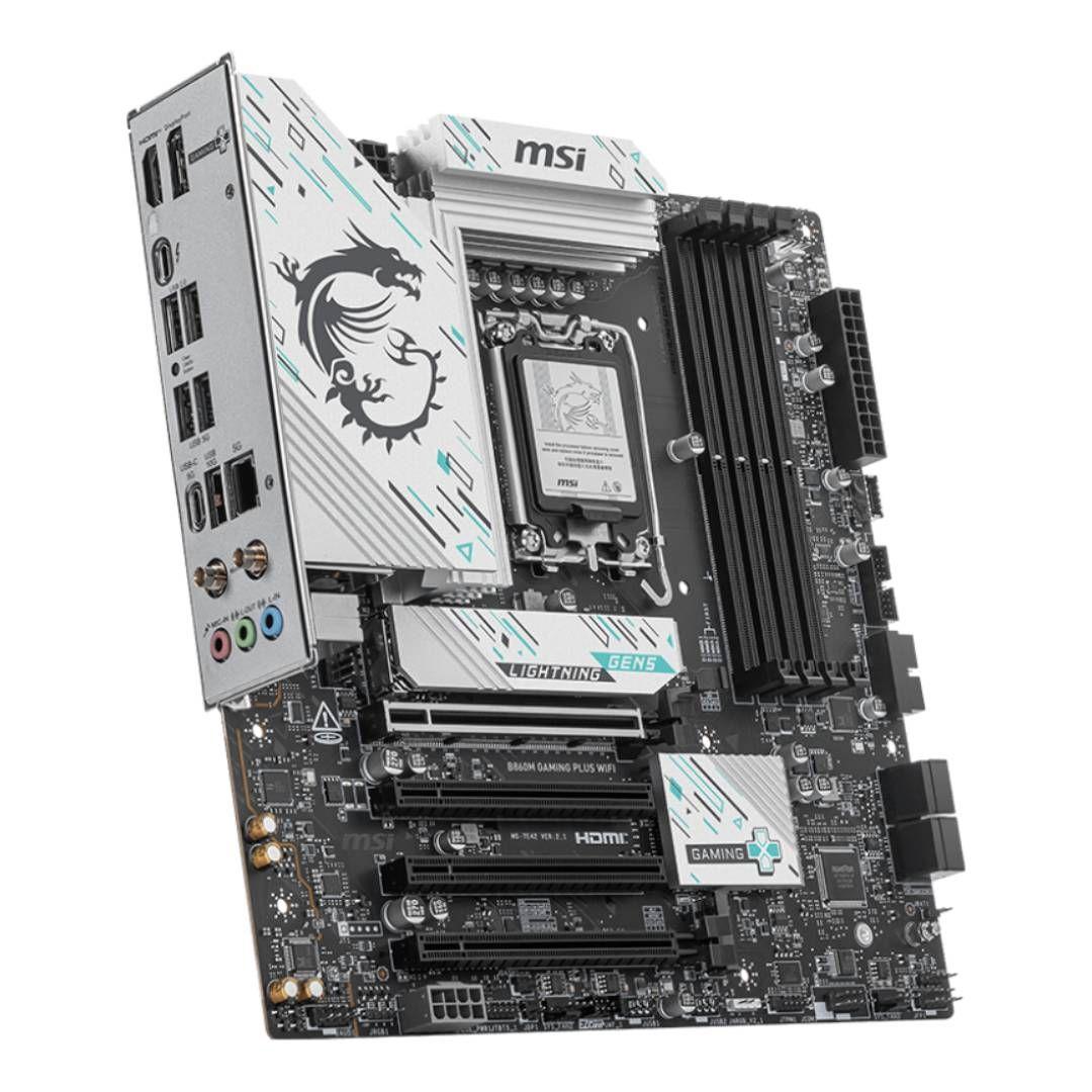 Placa Madre MSI B860M GAMING PLUS WIFI, LGA1851, mATX-3