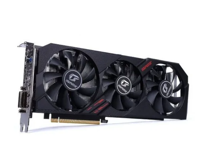 Tarjeta De Video Colorful Igame Gtx 1660 Super Tri Fan Force-0