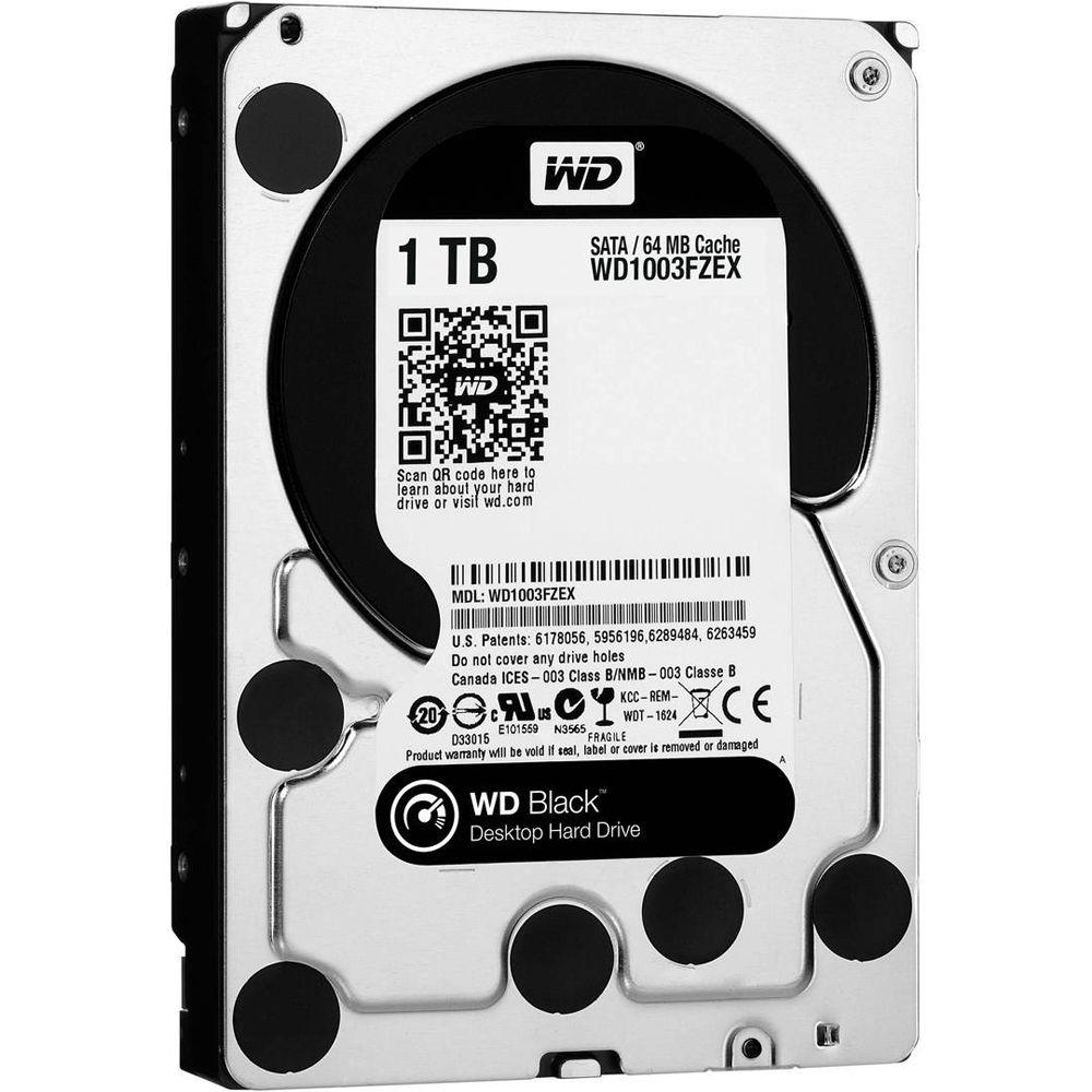 Disco Duro Western Digital Black 1TB 7200rpm Sata 3-0