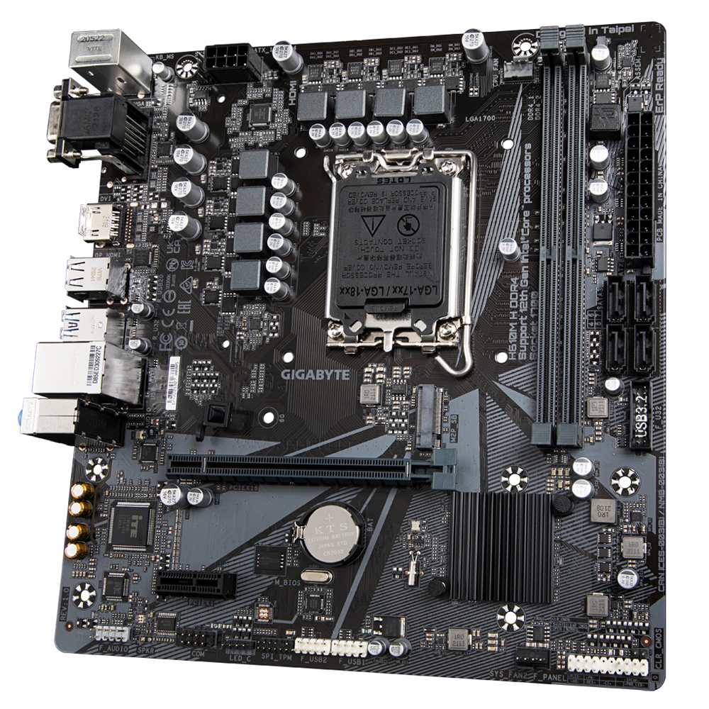 Placa Madre Gigabyte H610M-H LGA1700 INTEL-3