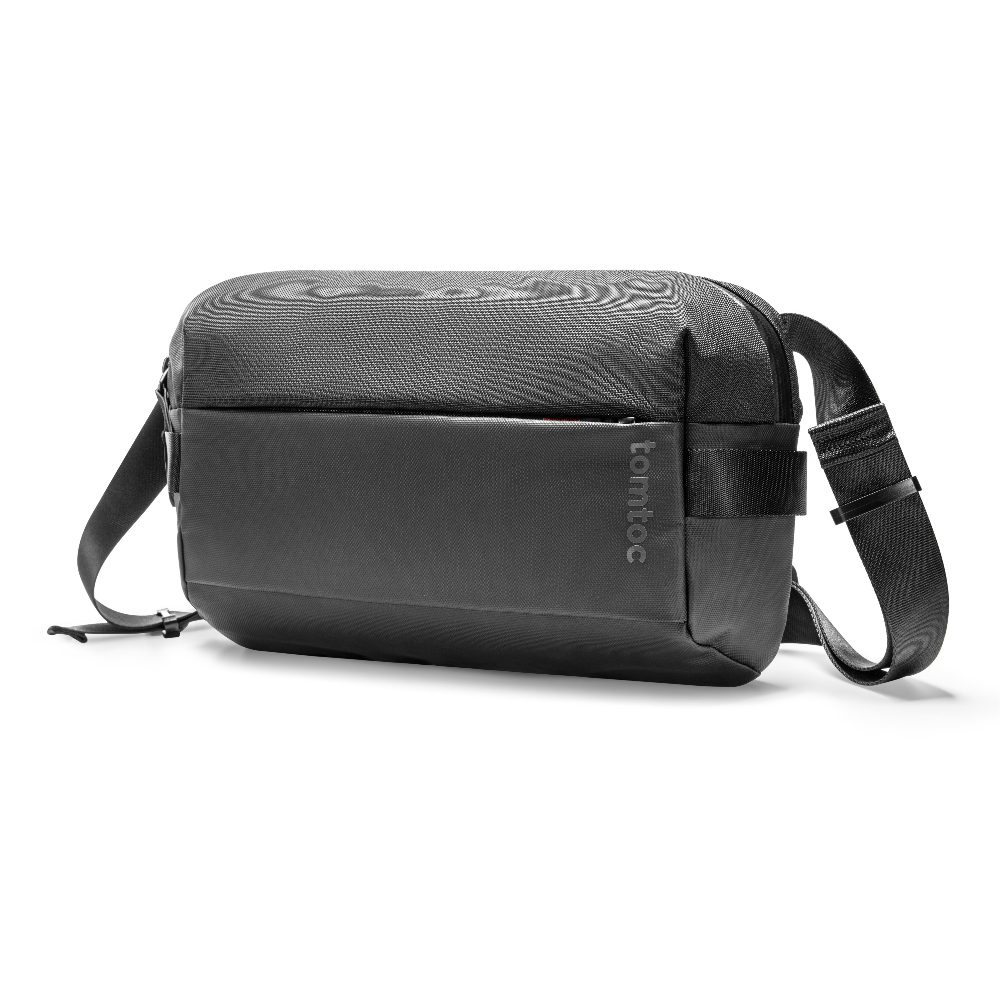 Bolso Urbano Sling Minimalista Tomtoc para iPad 11" Negro-3
