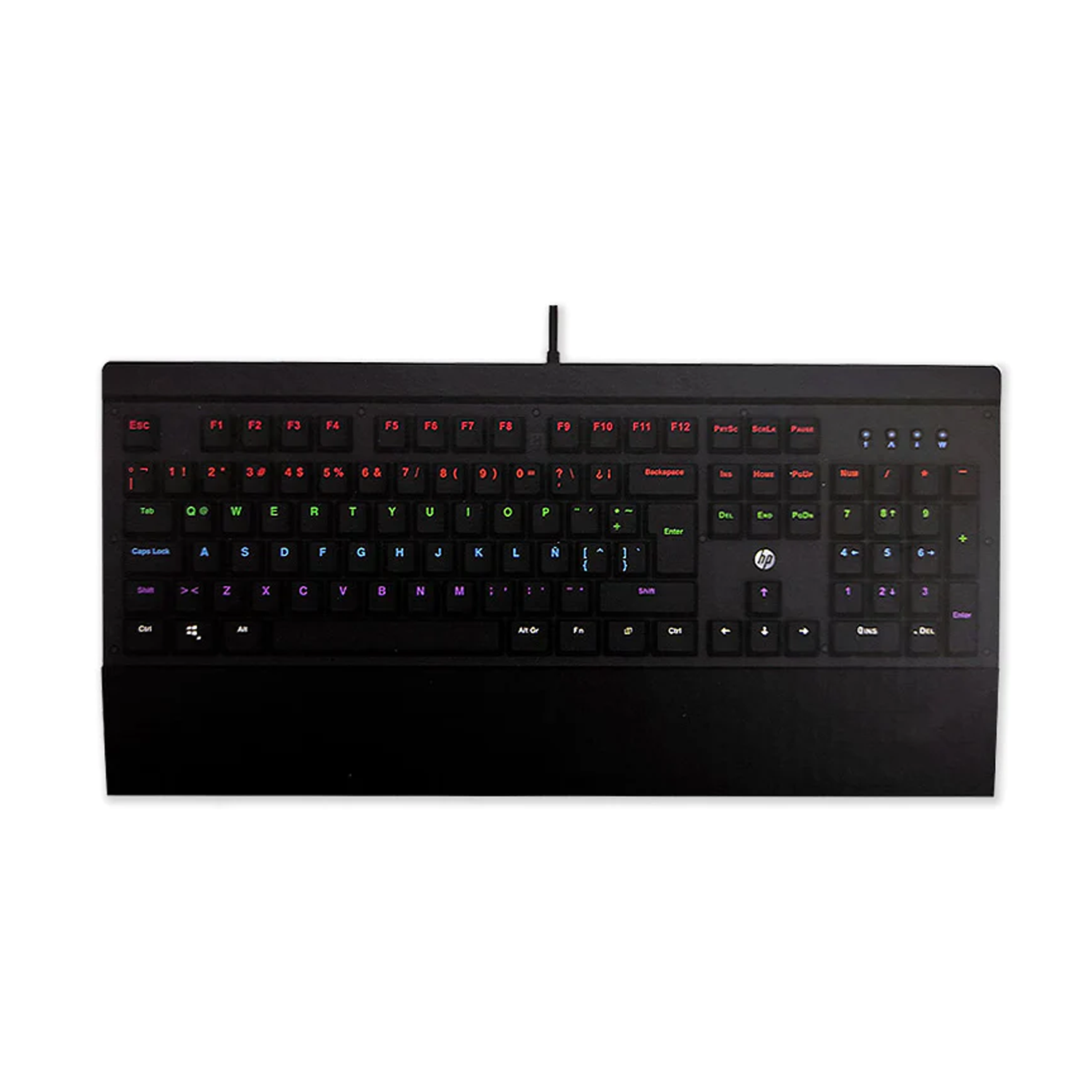 Teclado Gamer Mecanico HP GK500 RGB SW Blue Negro RGB USB-0