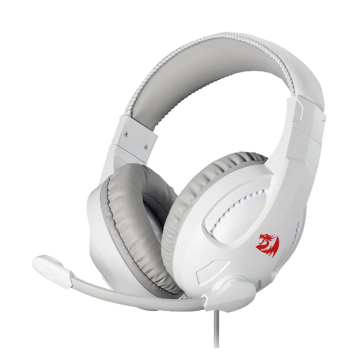 Audífonos Gamer Redragon Cronus White-2
