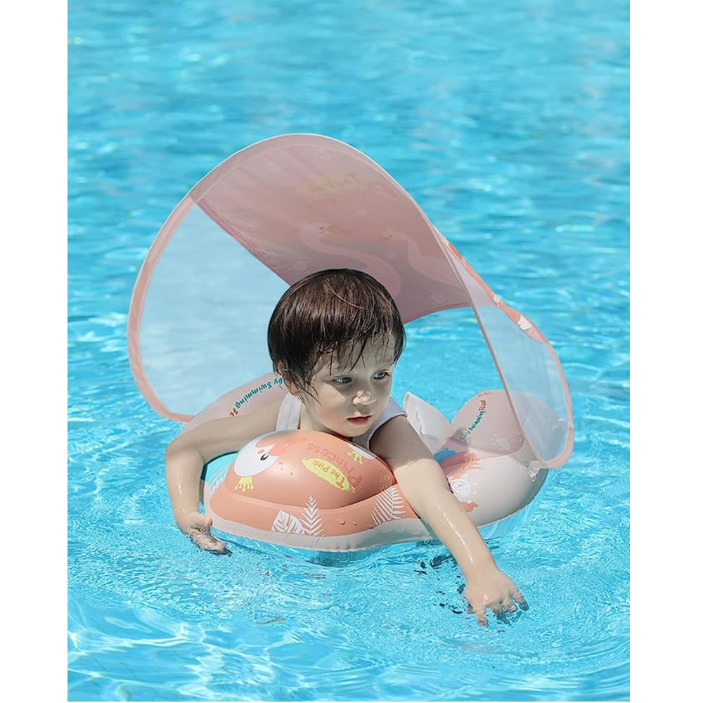 Flotador Rosado Talla S De Natación Para Bebé Inflable-6