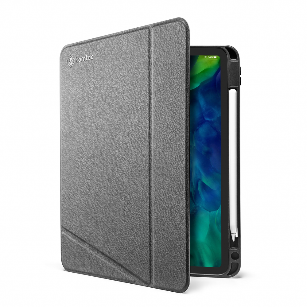 Tomtoc Funda Vertical para 2021 iPad Pro M1 11" Negro-0