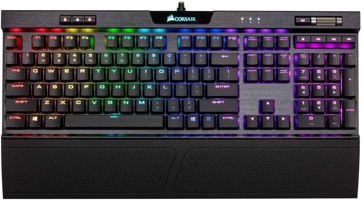 Teclado Gamer Corsair K70 RGB MK.2 Cherry MX RGB Low Profile-0