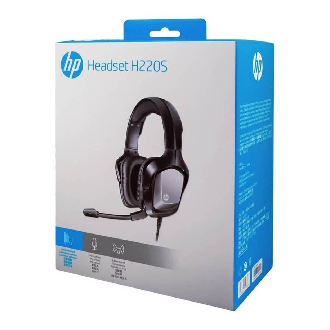 Audifonos Gamer HP H220S Jack 3.5mm PC PS4 Negro-3
