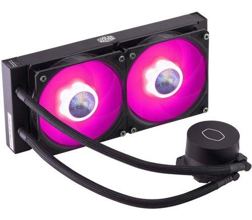 Refrigeración Liquida Aio Cooler Master 240mm Ml240l V2 Rgb-2