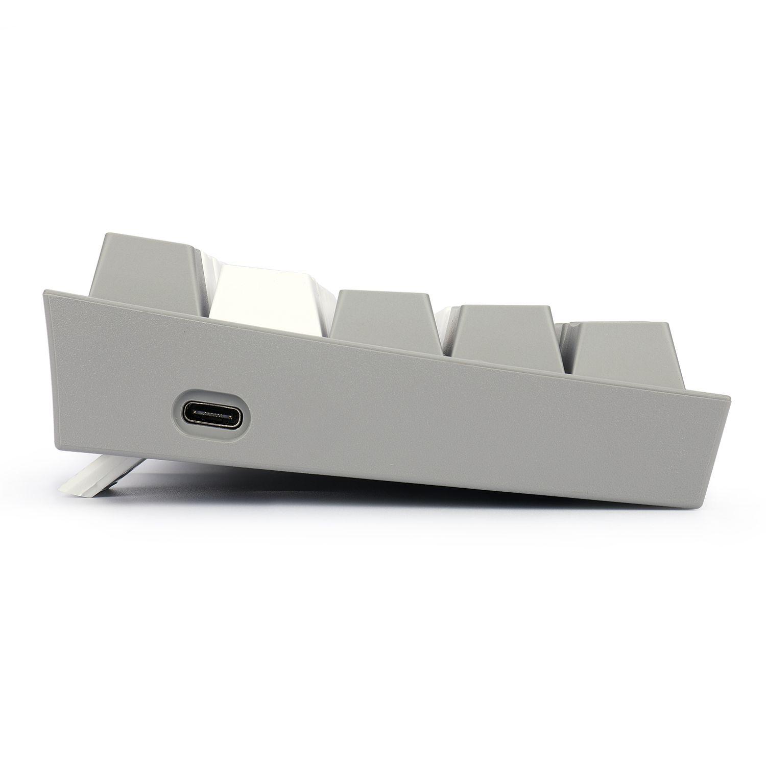 Teclado Gamer Fizz RGB K617-RGB White/Grey-8