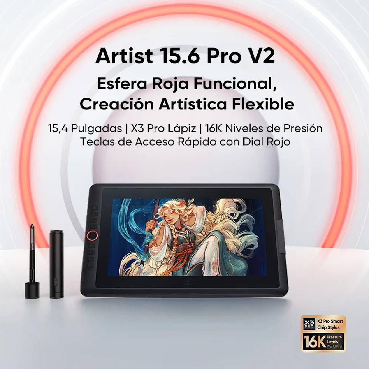 Tabletas Digitalizadoras XP-Pen Artist 15.6 Pro V2-1