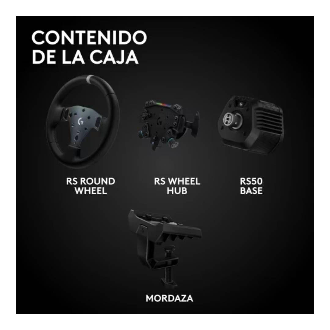 Volante de Carreras Logitech G RS50 System PS4/PS5/PC-6