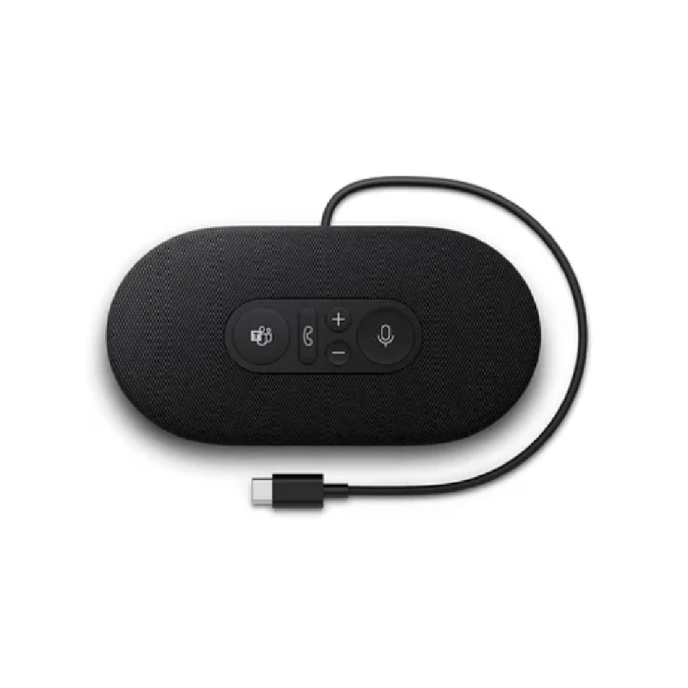 Parlante Speaker Microsoft Moderno USB TIPO C Negro-1