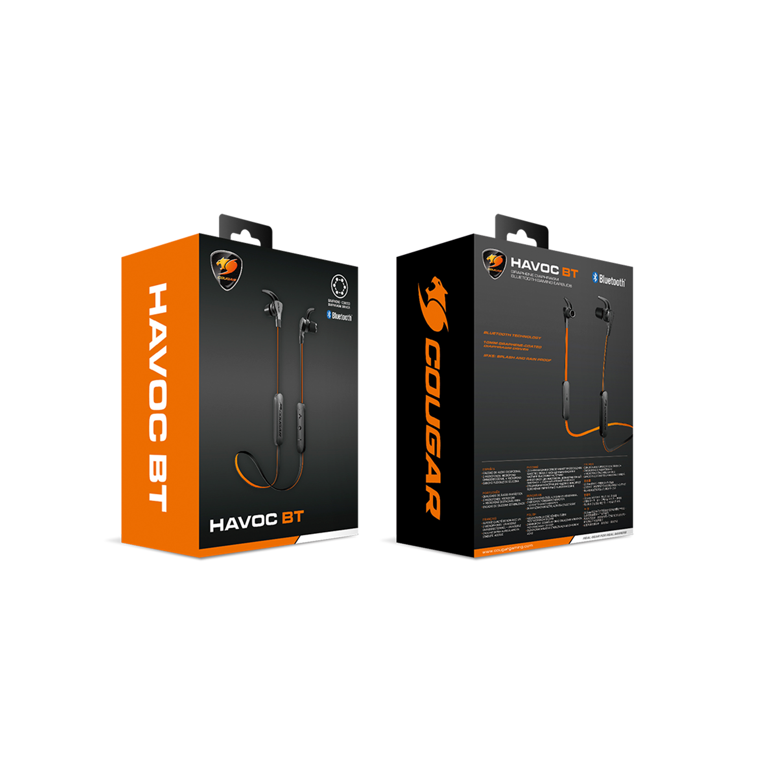 Audífono Gamer Cougar Havoc In-Ear Bluetooth 10mm-6