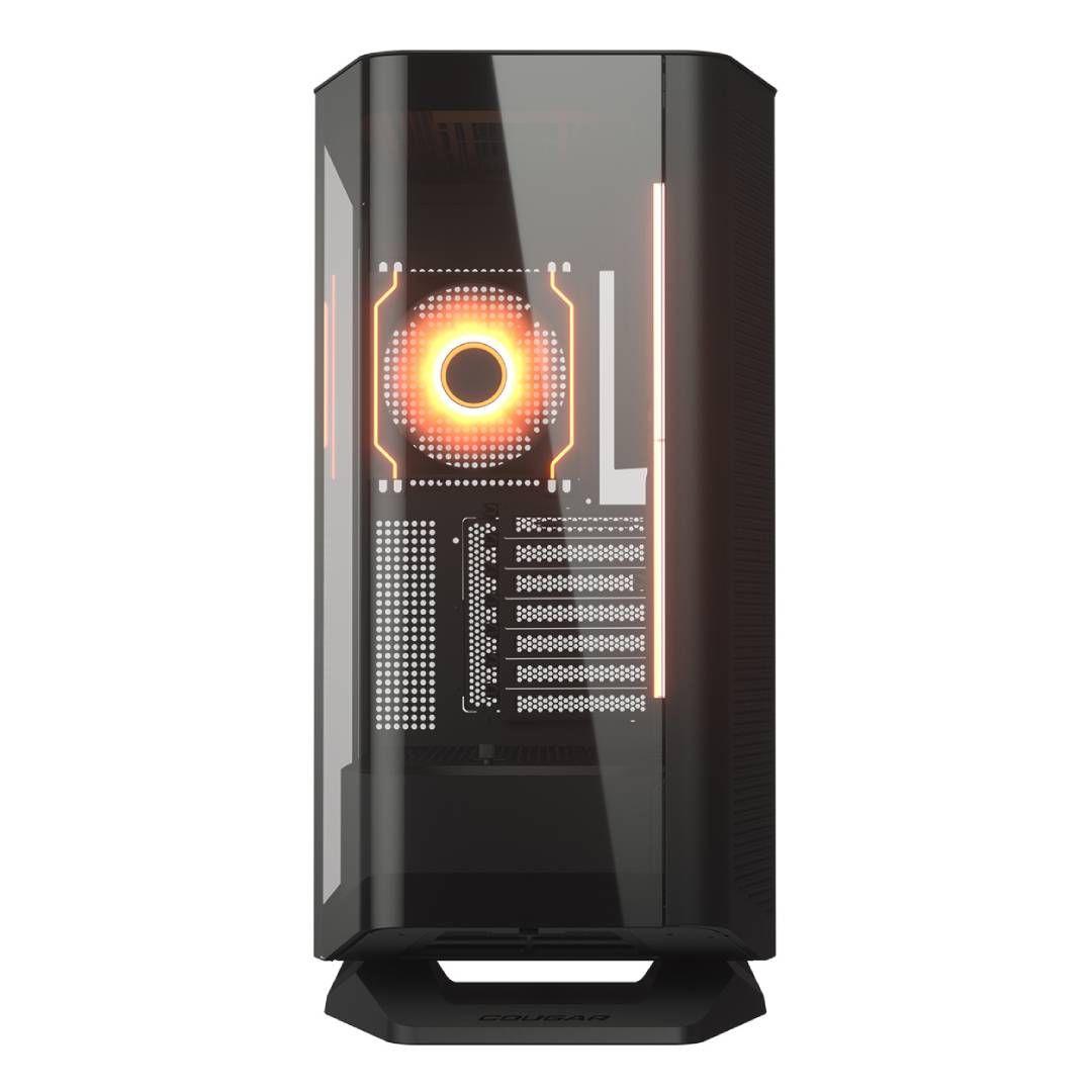 Gabinete Cougar FV270 RGB Negro (2 front, 1 back fans)-3