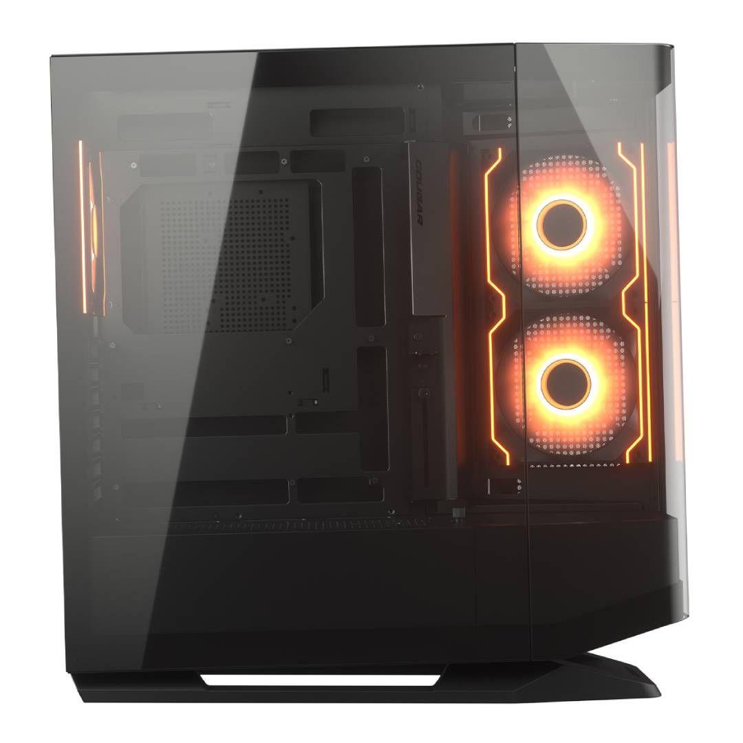 Gabinete Cougar FV270 RGB Negro (2 front, 1 back fans)-5