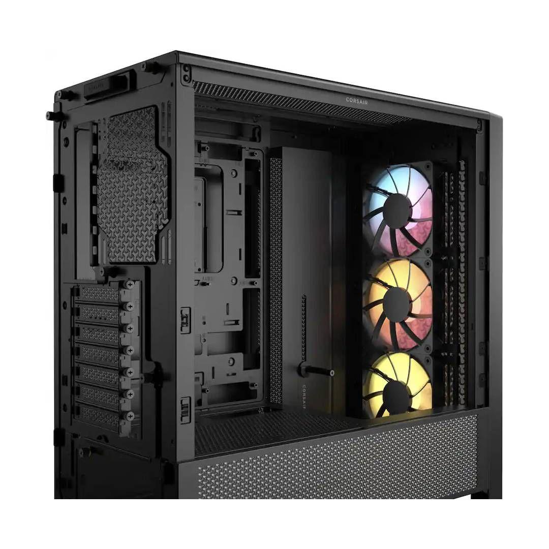 Gabinete Corsair FRAME 4000D RS ARGB, E-ATX Negro-2