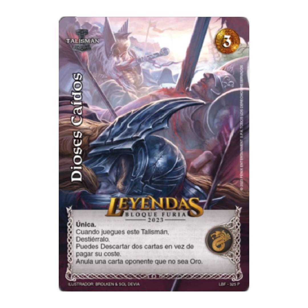 Carta Promo Dioses Caidos Leyendas Bloque Furia 2023-0