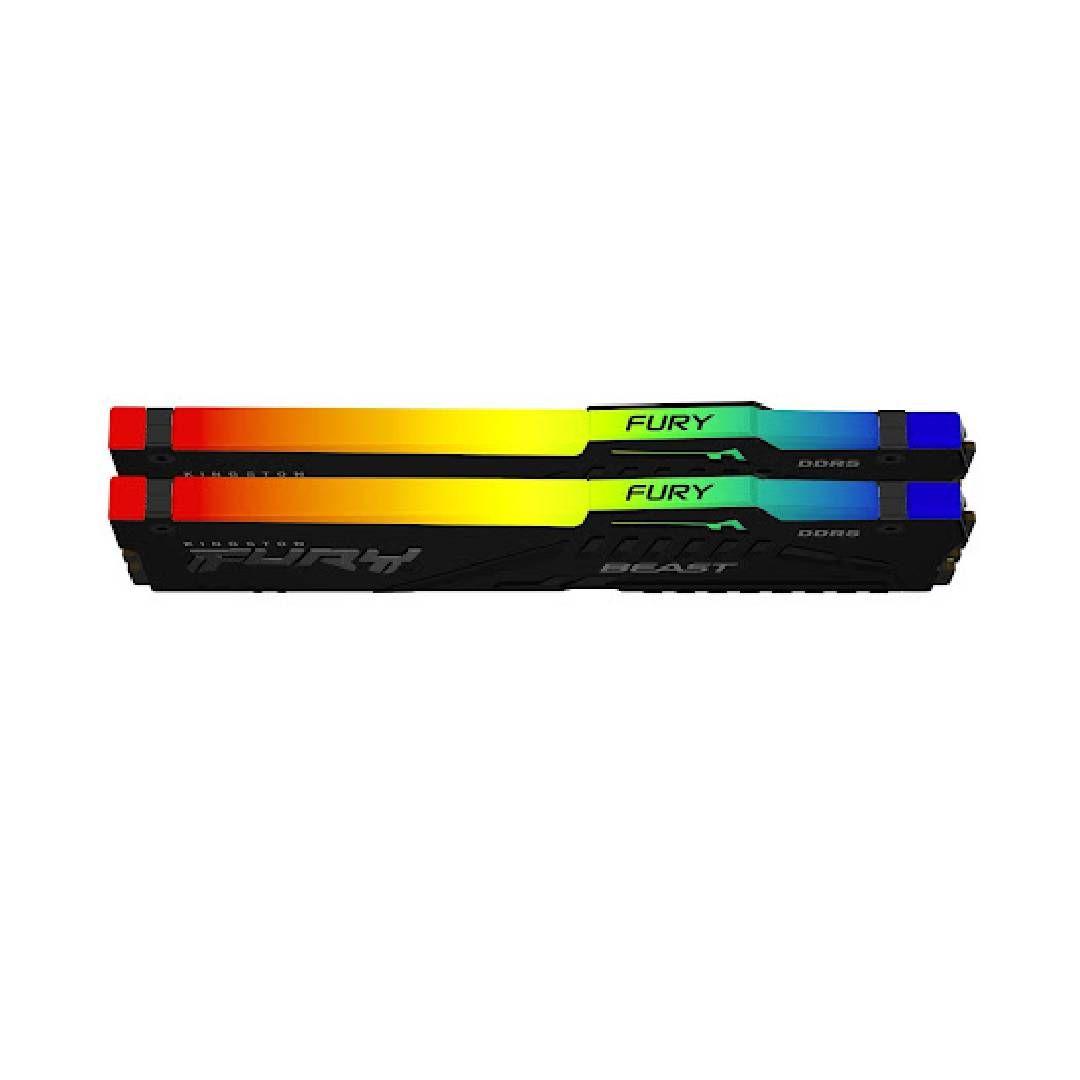 Memoria RAM Kingston Fury Beast RGB 32G (2x16) 6000MT/s CL30-2