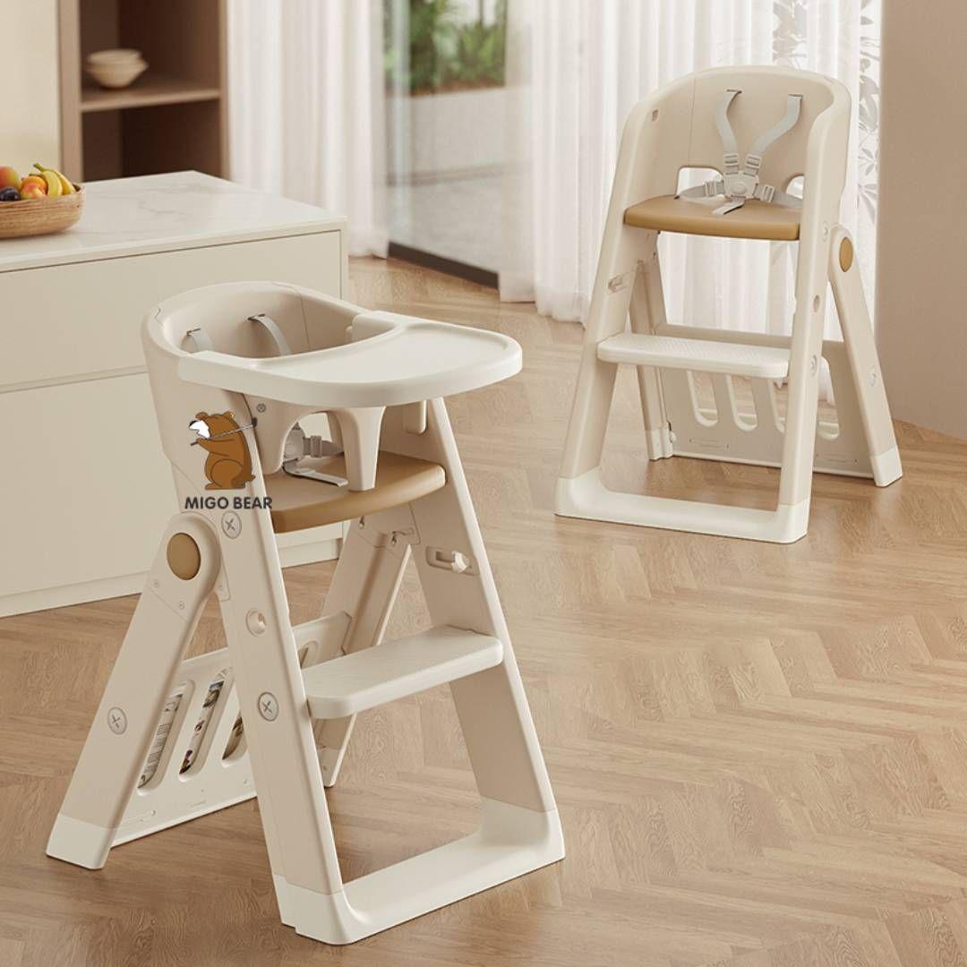 Silla de Crecimiento Multifuncional Niños 1 a 12 Años Gris-2