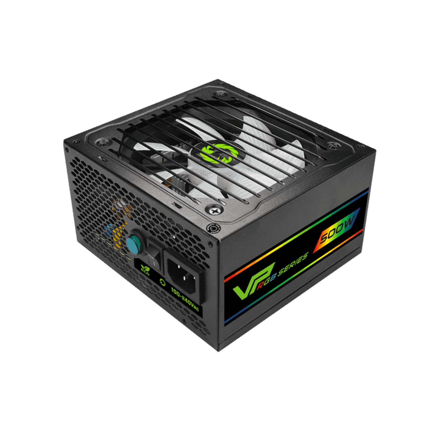 Fuente de Poder Gamemax VP-500 RGB SemiModular 500w Bronze-3