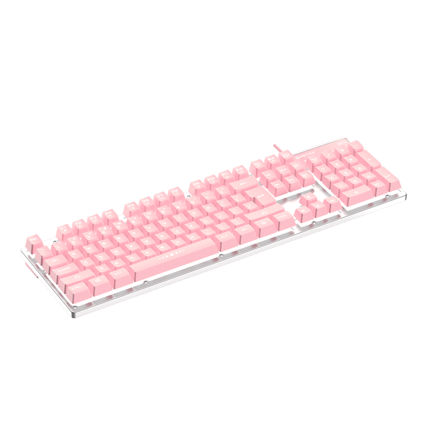 Teclado Membrana Fantech Fighter Ii K613l Sakura Edition-2