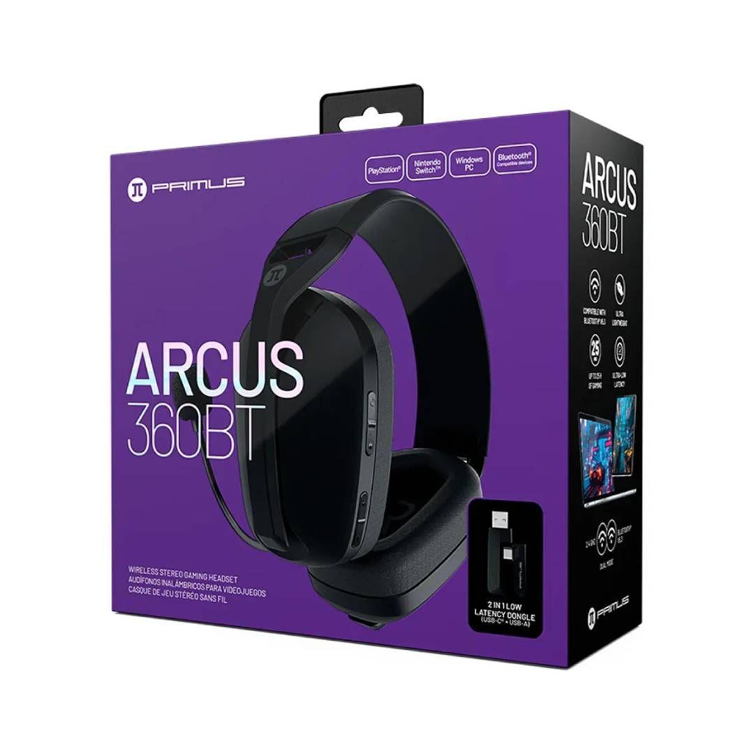 Audifonos Primus Gaming Arcus 360BT - PBH-360BK, Negro-3