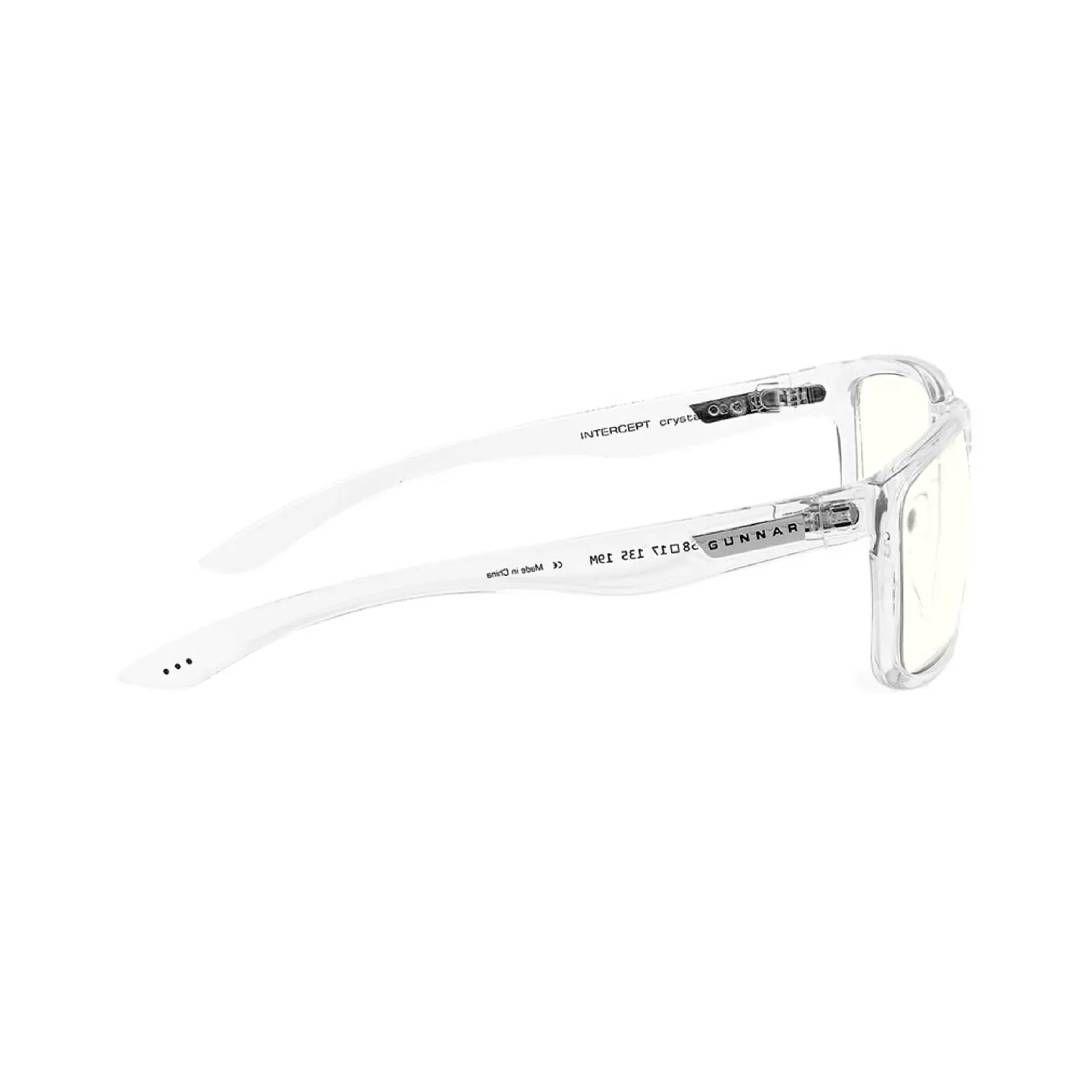 Lentes Gamer Gunnar Intercept Crystal Clear-2