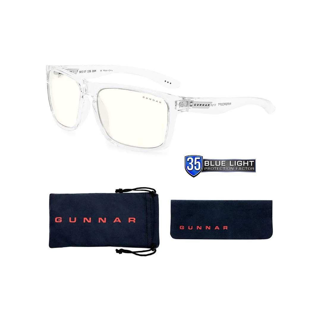 Lentes Gamer Gunnar Intercept Crystal Clear-3