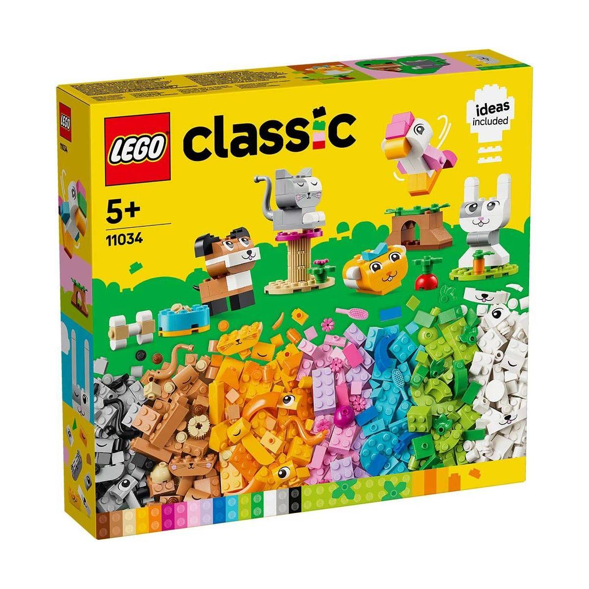 LEGO Classic: MASCOTAS CREATIVAS (11034)-3