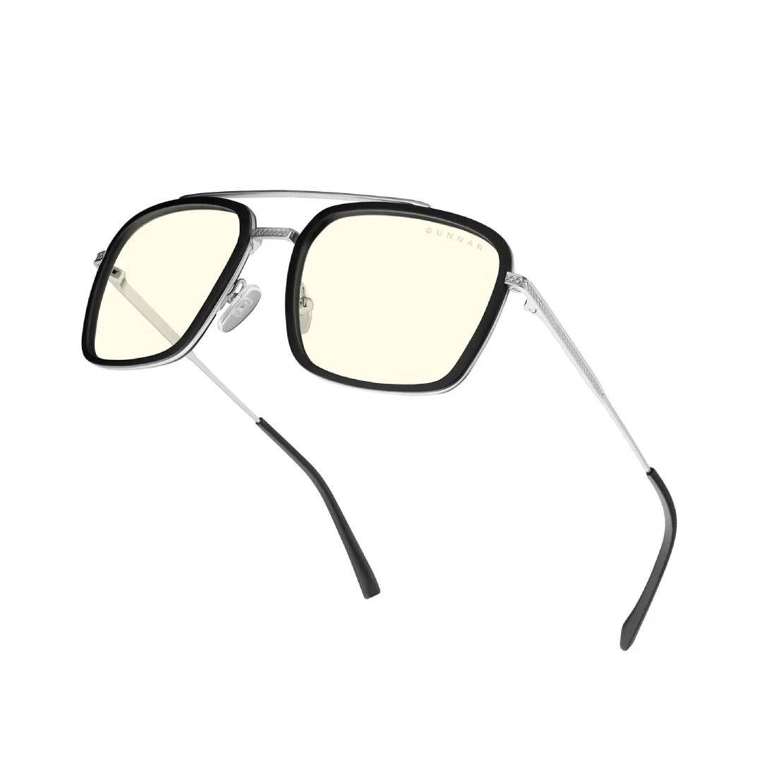 Lentes Gunnar Barron Silver Clear - Tony Stark Design-2