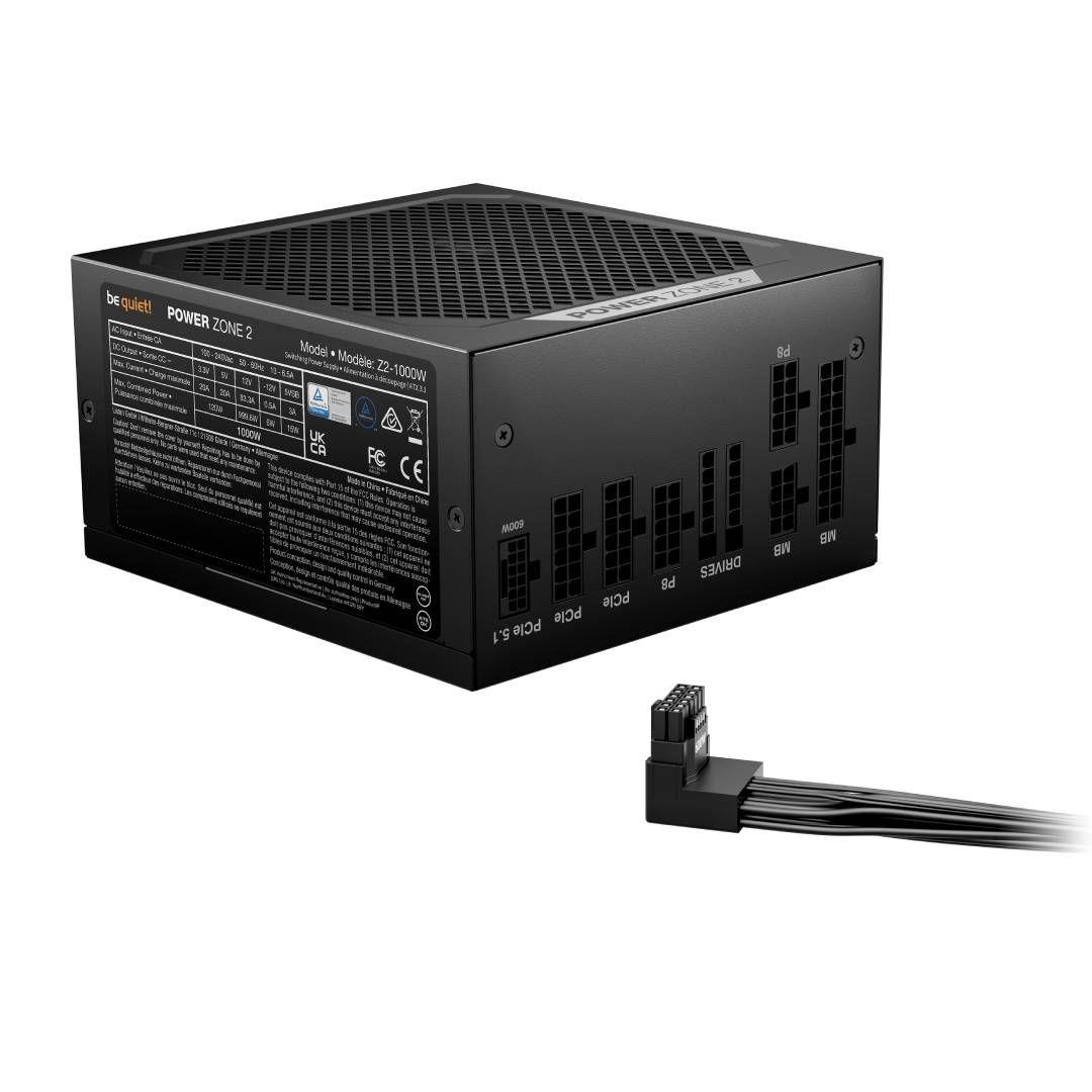 Fuente de Poder be quiet! POWER ZONE 2 1000W 80PLUS Platinum-2