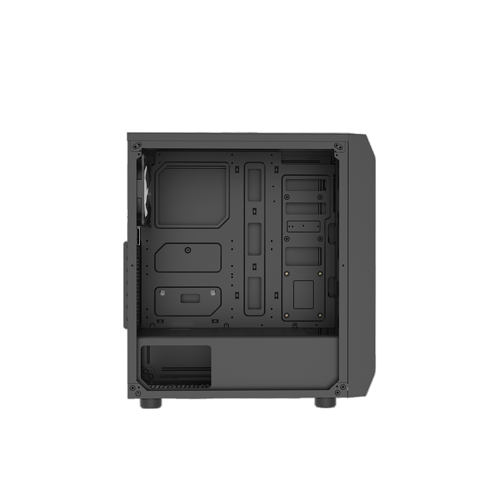 Gabinete Gamer Fantech Aero Cg80 Negro 4 Fan Rgb Incluidos-6