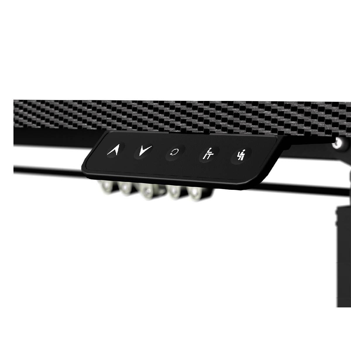 Escritorio Mecanico WorkStation Fantech WS311 Carbon Black-4