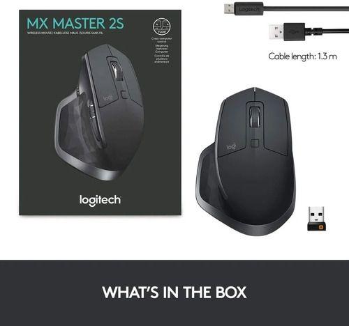 Mouse Inalámbrico Logitech Mx Master 2s Duración 70hrs-4