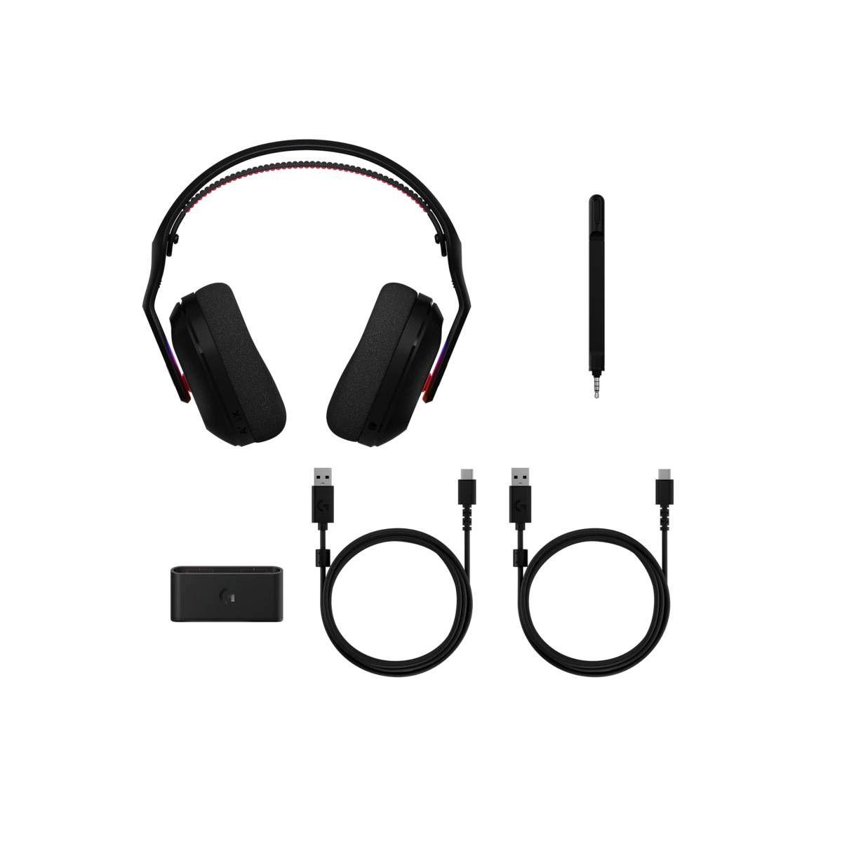 Audífonos Logitech Inálambrico A20 X BLACK-2