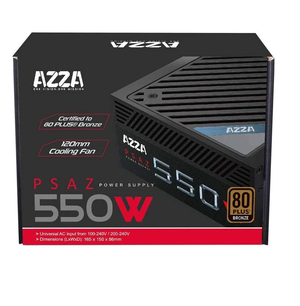 Fuente de Poder AZZA 550W 80+ Bronze-1